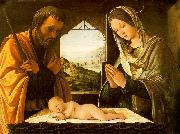 Lorenzo  Costa Nativity Spain oil painting artist